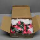 8 Pc 348 Inch Total Diwali Decorations Artificial Jasmine Garlands Toran with Lotus Buds Traditional Indian Hanging Decoration for Pooja Diwali Wedding Housewarming(Classic)