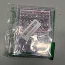 Cluster Lashes 280 pcs Lash Clusters D Volume Eyelashes Extensions 9-16 mm Mix 40D+50D Individual Lashes Thin Band Eyelashes Cluster for DIY Lash Extension Beginners (Lash Clusters)