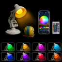 Neisouf Color Changing LED Light kit Compatible with Lego+21357 Pixar Luxo Jr, App and Remote Control (No Model Only Light)