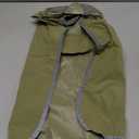 Lukovee Dog Raincoat - Lightweight Hooded Dog Rain Coat for Large Medium Small Dogs, Adjustable Poncho Jacket with Reflective Stripes & Built-in Storage Pocket (Green, Medium)