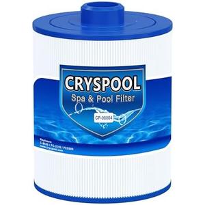 Amazon.com: Cryspool 08004 Filter Compatible with C-8450, FC-3310, PCS50N, 100593, 3301-2261, Maax Spas, 50 Sq. Ft Spa Filter Cartridge, 1 Pack : Patio, Lawn & Garden