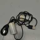 SIPYTOPF 2Pcs DC 3-5V USB Micro Submersible Mini Water Pump for Aquariums Fish Tank Pond Fountain Hydroponics Garden (White)