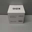 KDG Portables Cordless Table Lamp, Fabric Shade Desk Lamp, 5000mAh Rechargeable Battery Powered Lighting, Dimmable Light for Dining Room, Bedroom, Bedside, Bar, Night Light, Camping, Balcony (Black)