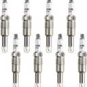 Iridium Spark Plugs 8 Pack SP515 SP546 Compatible with 2004 2005 2006 2007 2008 Ford F150 5.4 Expedition Explorer Mustang F250 F350 F450 & Lincoln Mark LT Navigator & Mercury Mountaineer V8 4.6L 5.4L