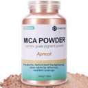 Mica Powder,7.05OZ200g,Apricot Mica Powder Pigment for Epoxy ResinLip GlossCar PaintDyeSoap MakingNail Polish,Epoxy Resin,Candle Making,Bath Bombs