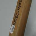 Rebar Stakes 48 Inch 1/2 Inch Diameter Heavy Duty Metal Tree Spikes 6Pcs, Garden Rope Fence Stake for Creating a Rope Border Around Flower Beds, Fence, Trees, Garden Paths, Walkways, Fountains (Black)