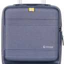 biaggi Runway Hybrid Expandable Underseat Carry-On Lightweight TSA-Approved Polycarbonate Travel Bag, Perfect for Getaways & Long Weekends (Expandable Underseater, Midnight Blue)