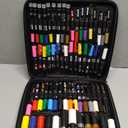 Posca Exclusive Acrylic Paint Markers Gift Set of 62 with Case, Great for Kids and Adults, For Coloring Decorations, Canvas, Glass or Wood, Includes 350, 1MR, 1M, 3M, 5M, 7M, 8K, & 17K