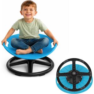 Spinning Chair for Autistic Kids & Adults,CPC Certified Sensory Swivel Chair with Heavy-Duty Reinforced Base, Safe 360° Rotation Fidget Chair for Vestibular Input,ADHD & Special Needs