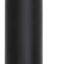 Tiger Vacuum Insulated Water Bottle with Stainless Steel Straw,16.9 oz (0.5L), [For Cold Drinks Only], Leak-Proof Lid, MCS-A050KM, Matte Black