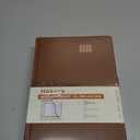 3 x Heture Academic Planner 2025-2026 , Monthly and Weekly Calendar Planner, Jul 2025 - Jun 2026 Planner For Women & Men, A5 (6.5" x 8.5"), Teacher Student Planning Book with Tabs, Ideal for Office School - (Brown 1 Pack