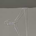 10 Pack Drip Dry Wire Hanger Bulk 16 Inch Galvanized Steel Coat Clothes Hangers with Plastic Coating Dry Cleaner Suit Holders for Home Caped Clothing (White)