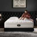 12 Inch Queen Hybrid Mattress, Cooling Gel Memory Foam & Zoned Pocket Coils, Pressure Relief, Motion Isolation, Breathable Bed in a Box, CertiPUR-US Certified