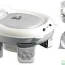 Portable Travel Potty, Training for Baby to Toddler, Travel Toilet Seat with Charts and Storage Bag, Folding Potty for Kids Boys Girls Indoor and Outdoor (Gray)