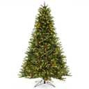 7 FT Pre-Lit Christmas Tree 3-Minute Quick Shape with Quick Power Connector Timer