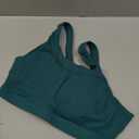 RUNNING GIRL High Impact Sports Bras for Women,Racerback Running Bra Workout Crop Tank Tops Longline Sports Bra Push up Size L