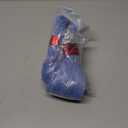 RUN SHUI Baby Blue mix Tinsel Pre stretched Braiding Hair 2 Packs Pre feathered Braid Hair Extensions 18 Inches Hair Braids