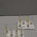 ALAMPEVER 12 Pack Chandelier Light Bulbs 40W Equivalent, E12 Candelabra Bulb, 450LM Dimmable LED Light Bulb, 5000K Daylight White, B10 Type, 4W, Ideal for Living Room, Bedroom, Dining Room