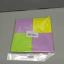 8 Pads Lined Sticky Notes 4x4 in Post, 8 Colors Self Sticky Notes Pad Its, Bright Stickies Colorful Big Square Sticky Notes for Office, Home, School, Meeting, 50 Sheets/Pad