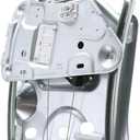 YHTAUTO Rear Power Window Regulator Passenger Side with 2-Pin Motor Assembly for Chrysler Sebring 1996-2006, Convertible Only