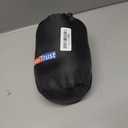 Airplane Pillow, Travel Neck Pillow with Memory Foam - Adjustable Buckle & Machine Washable Cover for Flights, Car, Office - Includes Eye Mask & Ear Plugs(Black) (Black and Gray)