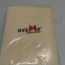 OVZME Blackout Curtains for Bedroom 54 Inches Long 2 Panels, Modern Window Treatment Solid Thermal Insulated Curtains for Living Room, Dual Rod Pocket Blackout Drapes, 2x40Wx54L, Biscotti Beige