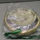 ceiba tree 48 Pack Christmas Paper Plates 24 Pcs 9" Disposable Paper Dinner Plates 24 PCS 7" Dessert Plates Christmas Holly Dinnerware Set for 24 Guests Party Supplies