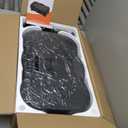 Vibration Plate Exercise Machine, 130 Levels Full Body Workout Vibrating Plate for Lymphatic Drainage Weight Loss, 450 Lbs Capacity Shake Platform with Resistance Bands Bluetooth for Women Men (Large)