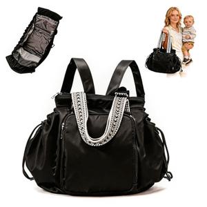 Everyday Bag Tote for Women Large Capacity with 15 Compartments Travel Work Shoulder Bag Convertible Diaper Backpack Organizer Water-Resistant Lay-Flat Hospital Essentials for Teacher Work Daily Use