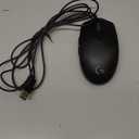 Logitech G203 Wired Gaming Mouse, 8,000 DPI, Rainbow Optical Effect LIGHTSYNC RGB, 6 Programmable Buttons, On-Board Memory, Screen Mapping, PC/Mac Computer and Laptop Compatible - Black