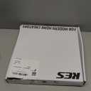 KES Bathroom Toilet Paper Holder Stand Modern Tissue Roll Holder SUS304 Stainless Steel Rustproof Freestanding 20.2" H, Matte Black BPH283S1-BK