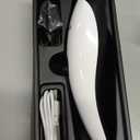 LuckyTail Pet Nail Grinder for Dogs and Cats - Super Quiet and Low Vibration Electric Dog Nail Grinder with 2 LED Lights - USB Rechargeable and Cordless - 2 Speeds - Small to Large Pets (White)