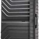 InUSA AURUM 32-Inch Extra-Large Hardside Spinner Luggage Lightweight Black