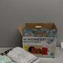 The Honest Company Clean Conscious Diapers for Sensitive Skin | Hypoallergenic, Fragrance Free | Gender Neutral Prints | Club Box, Size Newborn, 72 Count (Above It All + Pandas)