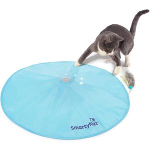 SmartyKat Electronic Motion/Moving Toys for Cats & Kittens, Battery Powered, Mimics Motion of Real Prey, Fun & Interactive Play - Multiple Styles