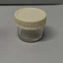 VITEVER [6 Pack] Salad Dressing Container To Go, 1.7 oz Glass Small Condiment Container with Lids, Dipping Sauce Cups Set, Leakproof Reusable Sauce Containers for Lunch Box Work Trip