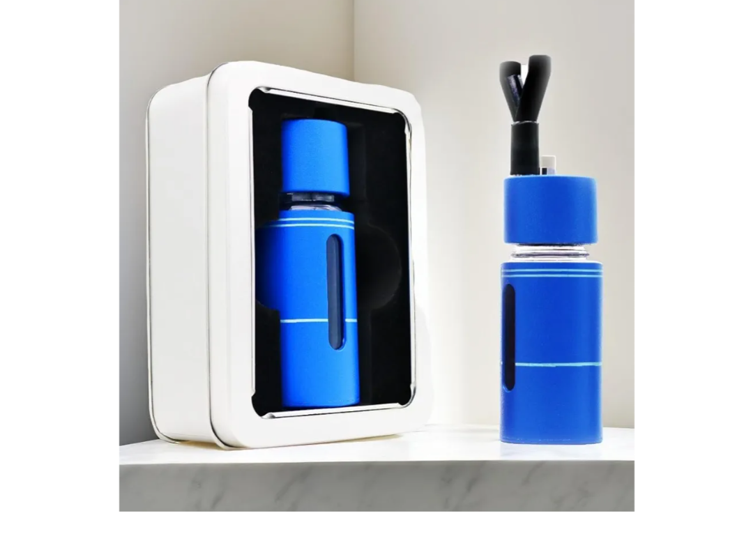 Leakproof Aroma Inhaler Bottle, Poppers Bottles, No Liquid Inside Home Fragrance Accessories (Blue)