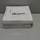 Athlefit Women's Knee High Riding Boots Fashion Buckle Square Toe Chunky Heel Wide Calf Biker Brown Boots Size 5.5, Missing Boots