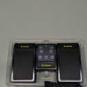 Donner Wireless Bluetooth Page Turner Pedal for iPad Tablets Phone Foot Pedal Rechargeable, Black