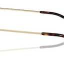 Michael Kors MK3072 Napier Prescription Eyewear Frames, Light Gold/Crystal Insert/Demo Lens, 54 mm