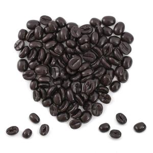 Artificial Coffee Beans, 300 Pcs 1:1 Scale Simulation Fake Coffee Beans for Home Kitchen Cafe Shop Cabinet Display Photography Props