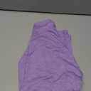 Orchidays Womens Crew Neck 3/4 Sleeve Basic TShirts Solid Loose Cute Tunic Top Blouses Lavender Size M