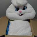 Morph Easter Bunny Costume Adult Rabbit Mascot Outfit Bunny Suit for Adults - Perfect for Easter Costumes and Events L