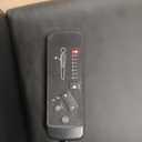 Sweetcrispy Massage Recliner Chair for Adults, Adjustable Home Theater Seating with Lumbar Support for Living Room, Modern Fabric Reclining, Black