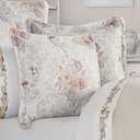 Five Queens Court King 4Pc. Comforter Set, Ivory, 104 X 92