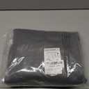 NICETOWN 6 Panels Kitchen Valances for Windows Living Room Bedroom Decor, Smal Valances Rod Pocket Farmhouse Country Rustic Bathroom Window Treatment (52W x 18L inches, Grey)