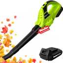 Set of 4 Mueller UltraStorm Cordless Leaf - Snow Blower, 130 MPH, 180 CFM Powerful Motor, Electric Leaf Blower for Lawn Care, Battery Powered Blower for Snow Condition May Vary