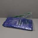 Portable Trash Bag Holder Stand For 20-33+ Gallon Liners. 16x17in Hanging Stand for Waste or Storage & Organization. Garbage can For Home Recycling Camping Picnic Party Boat Car RV or Leaf Collector (Black & Blue)