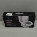 Ultra-Slim Bidet, Stainless Steel Inlet (White)