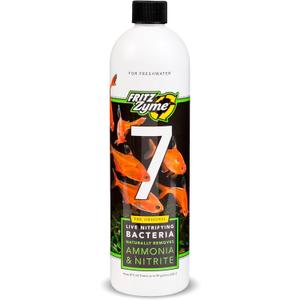 Fritz Aquatics FritzZyme 7 Live Nitrifying Bacteria Naturally Removes Amonia & Nitrite for Freshwater Fish (16-Ounce)